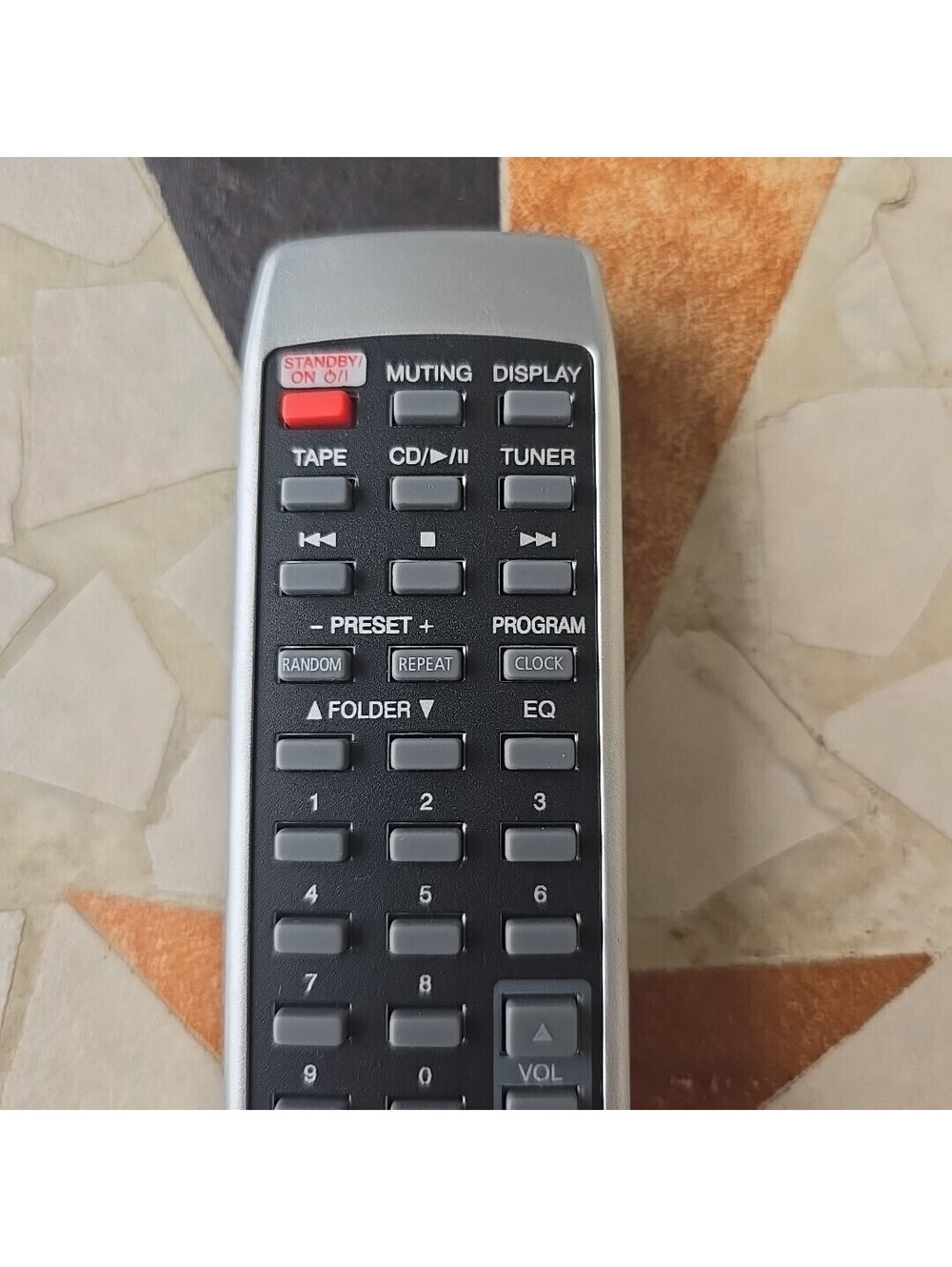 JVC OEM RM-SRCEZ38J Audio Remote Control - Picture 2 of 5